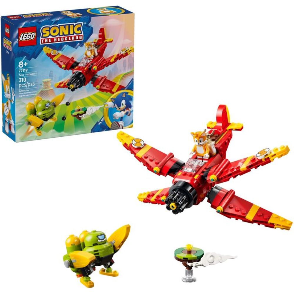 LEGO® Sonic Tails' Tornado-1 77119  COLLECTIBLES